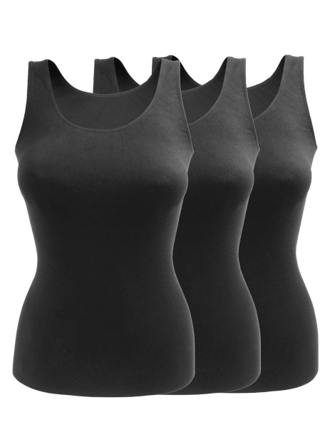 Women's / Ladies Microfibre Seamless Vest-Shirt-Undershirt