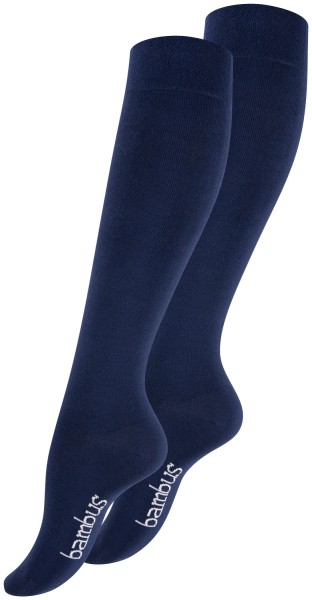 4 Pairs of Ladies BAMBOO knee socks with handlinked toes