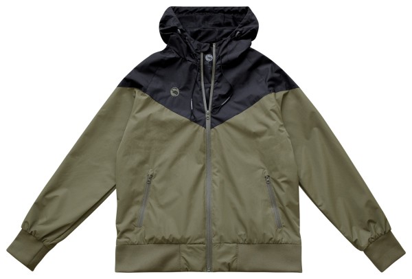 Windbreaker Jacke mit dezentem Wabenmuster